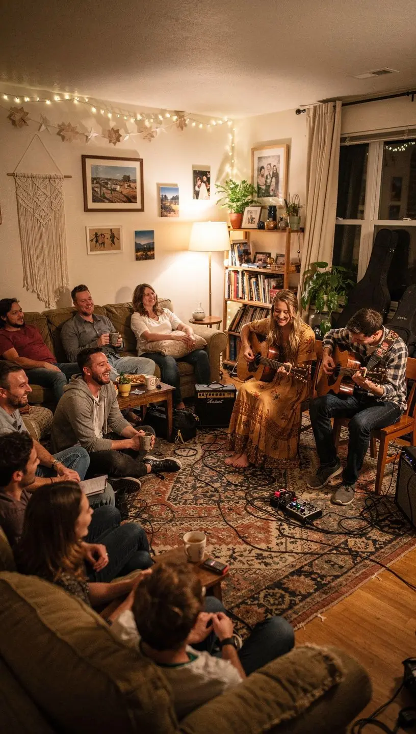 Games enhancing social skills in organized gatherings